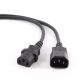 GEMBIRD PC-189 cable (C13 / IEC C13 / IEC 320 C13 - C14; 1.8m; black)