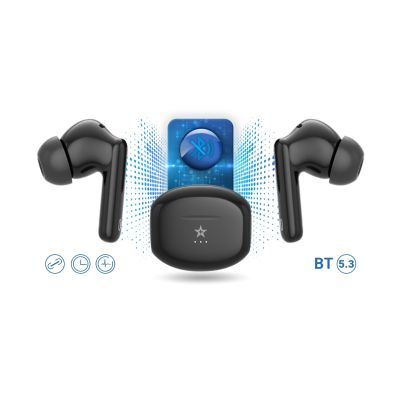 15. GIEWONT RealSound PRO ANC ENC GWS800-1 Wireless Headphones Black