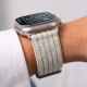 8. Tech-Protect Nylon Sport Strap for Apple Watch 44 / 45 / 46 / 49 mm - Beige