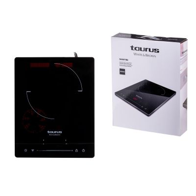 2. Taurus Darkfire Induction Cooker | 2000 W | 3-hour timer | touch control | black