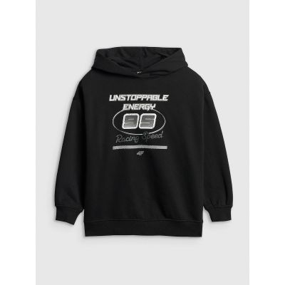 8. Boy's loose sweatshirt with hood 4F 4FJRSS26TSWSM2814-20S