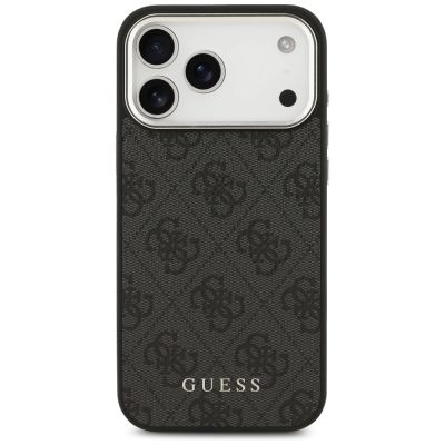 3. Guess 4G Classic Logo MagSafe case for iPhone 17 Pro Max - black