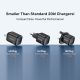 8. UNITEK 2X GAN WALL CHARGER USB-C & USB-A 20W BLACK