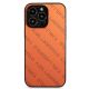 3. Karl Lagerfeld Perforated Allover iPhone 13 Pro Max 6.7" Case - Orange