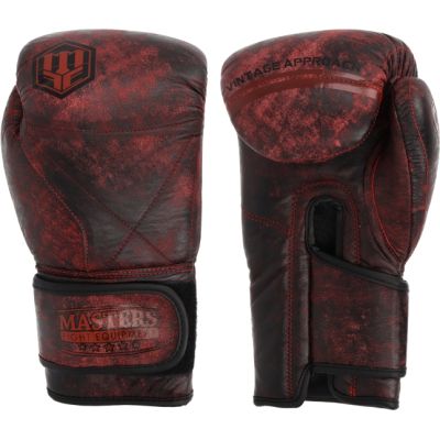 MASTERS RBT-MAROON Leather Boxing Gloves