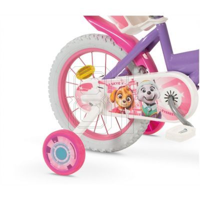 9. Children's bike 14" Paw Patrol Violet 1480 Girl TOIMSA