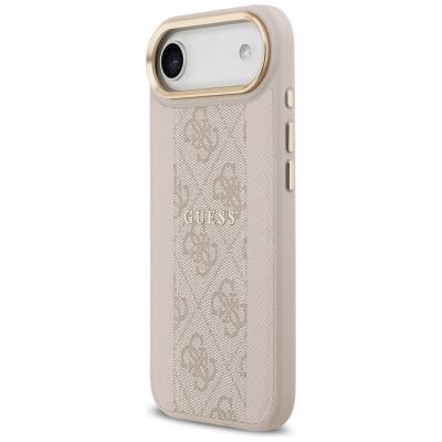 2. Guess 4G Stripe MagSafe Case for iPhone Air - Pink