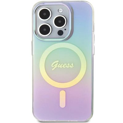 3. Guess GUHMP15XHITSU iPhone 15 Pro Max 6.7" purple/purple hardcase IML Iridescent MagSafe
