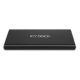 3. Icy Dock MB861U31-1M2B Hard Drive Enclosure SSD Case Black M.2