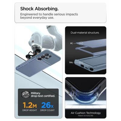 10. Spigen Slim Armor CS Case for Samsung Galaxy S26 Ultra - Blue