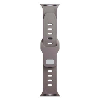 15. 3mk Silicone Watch Strap for Apple Watch 42 / 44 / 45 / 49 mm - brown