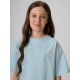 3. Girls' loose plain T-shirt 4F 4FJRSS26TTSHF3984-33S