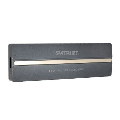 6. Patriot TXD USB 3.2 enclosure for M.2 NVMe SSD 1.3, up to 8 TB – Aluminium