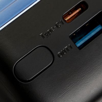 10. Rivacase VA1080 Lithium Polymer (LiPo) Power Bank 30000 mAh Black, Blue