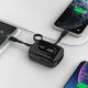 5. Dudao K32 Powerbank 22.5W 10000 mAh with Built-in USB-C/ Lightning Cable - Black