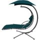 4. SWING ROCKING CHAIR WITH UMBRELLA LISBON TURQUOISE