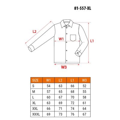 4. NEO tools 81-557-XL workwear jacket