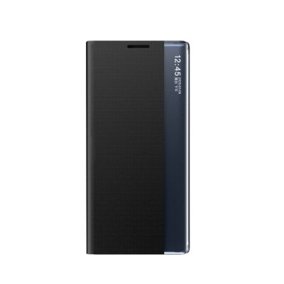 7. New Sleep Case case for Samsung Galaxy S23+ cover with flip stand black