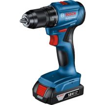 Bosch GSR 185-LI Solo screwdriver with case, torque 50/21Nm