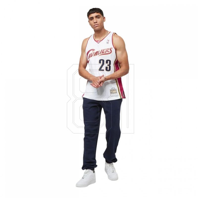 4. Mitchell &amp; Ness NBA Swingman Jersey Cavaliers 03 Lebron James M SMJYCP19209-CCAWHIT03LJA