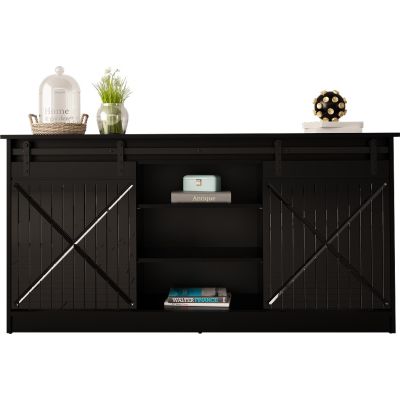 3. Chest of drawers 160x80x35 GRANERO black/black finish