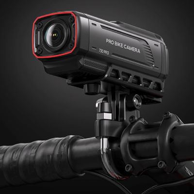 8. AKEEYO 730Pro 4K Handlebar Video Recorder Sports Camera for Bikes and Motorcycles - Black