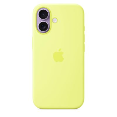 7. Apple iPhone 17 Silicone Case with MagSafe - Neon Yellow
