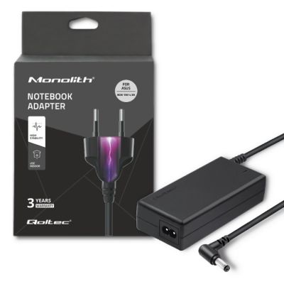 Qoltec 50075.90W power supply for Asus notebook (19 V; 4.74 A, 4.9 A; 90W; 5.5 mm x 2.5 mm)