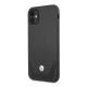 2. BMW Leather Perforate Case for iPhone 11 / Xr - Black
