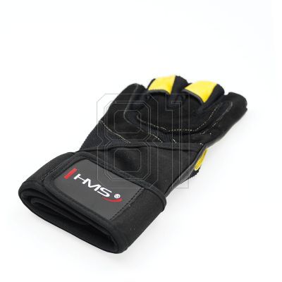41. Black / Yellow HMS RST01 rL gym gloves