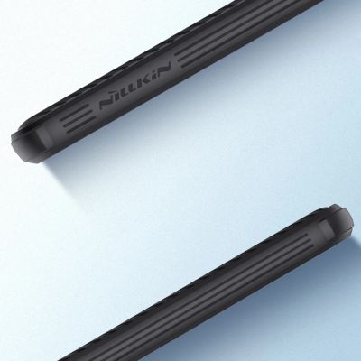 15. Nillkin CamShield Pro Case Armored Case Cover Camera Protector for Samsung Galaxy A73 Blue