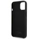 7. Karl Lagerfeld Leather Perforated Logo Case for iPhone 14 Plus - Black