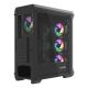 8. NATEC Genesis Irid 505 ARGB NPC-1518 Case (ATX, Micro ATX, Mini ITX; Black)