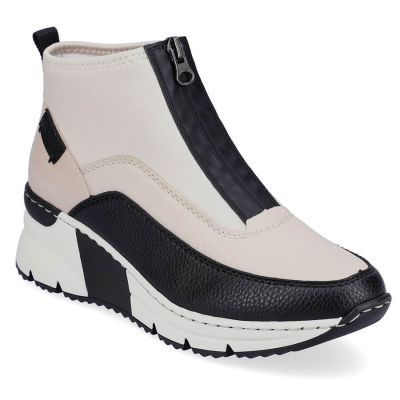 8. Rieker W RKR608 ankle boots beige