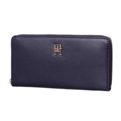 3. Tommy Hilfiger Iconic GP Wallet Keyfob Women's Wallet with Keychain Gift - AW0AW14004-DW6