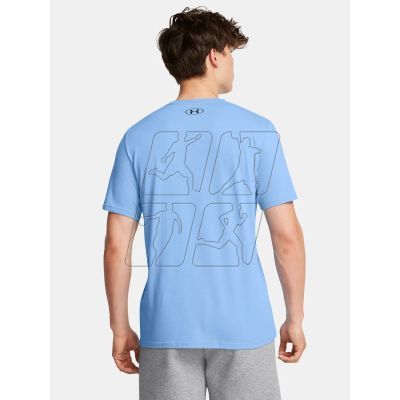 4. Under Armor Left Chest Logo T-shirt M 1326799-469