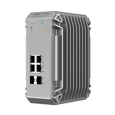 2. Ruijie Networks RG-NIS3100-4GT2SFP-HP Managed Network Switch L2 Gigabit Ethernet (10/100/1000) Supports PoE Gray