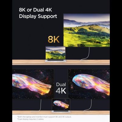 7. Spigen Essential EB24015CC USB-C / USB-C 240W Cable 150cm - White