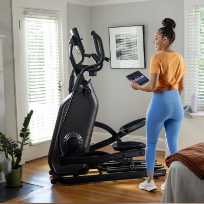 9. Schwinn Elliptical Bike Programmable Compact 590E 100955