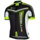 Rogelli t-shirt GARA MOSTRO black-fluorescent M