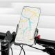 4. Rockbros 25210038101 clamp phone holder - black