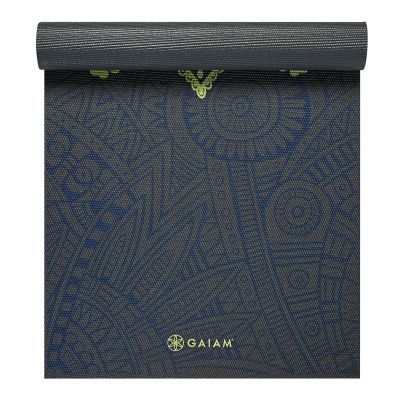 12. Gaiam yoga mat "SUNDIAL LAYERS" 6mm 62432