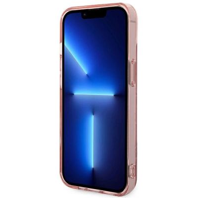 5. Karl Lagerfeld KLHCP14MHKLSPCP iPhone 14 Plus 6.7 "hardcase pink / pink Mono Vertical Stripe