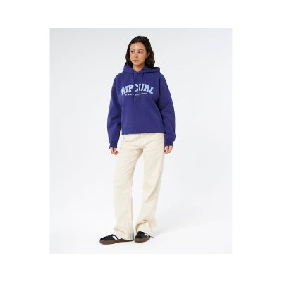 2. Women's RIP CURL Varsity Hoodie Blue