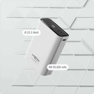 8. Ansmann PB222PD Lithium Polymer (LiPo) 20000 mAh White