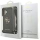 7. Guess 4G Big Logo Cord Stap Crossbody Case for iPhone 17 - Black