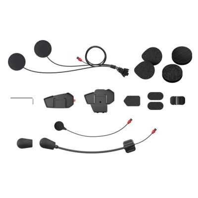 Mounting kit for the SENA Spider-ST1 intercom, microphone and speaker set