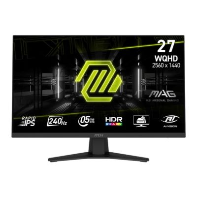 MSI MAG 274QFDE X24 Computer Monitor 68.6 cm (27") 2560 x 1440 px Wide Quad HD LCD Black