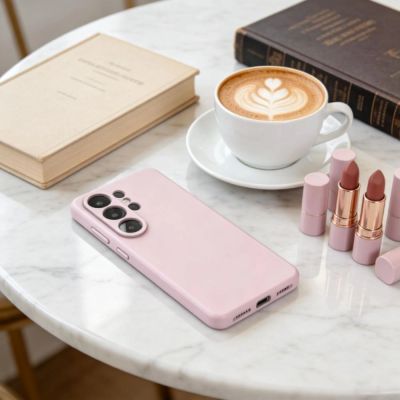 5. Tech-Protect Silicone MagSafe Case for Samsung Galaxy S26 Ultra - Pink