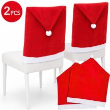 CHAIR COVER 48X60CM RED 2PCS